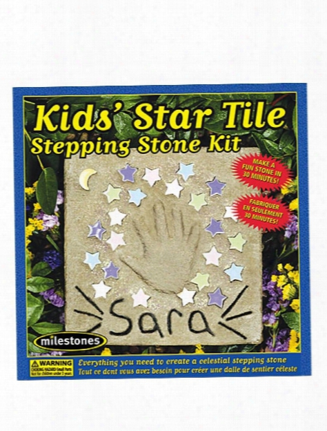 Kids' Star Tile Stepping Stone Kit Star Tile Stepping Stone Kit