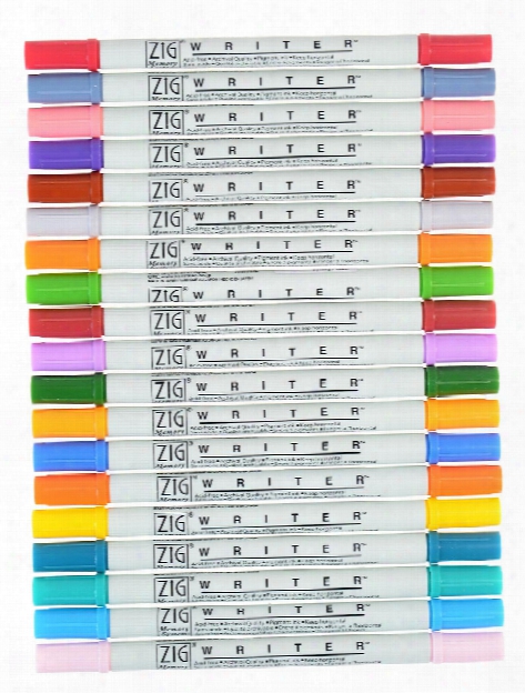 Memory System Writer Dual-tip Markers Pure Black