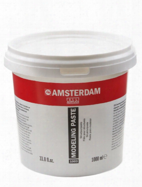 Modeling Paste Liter Plastic Tub