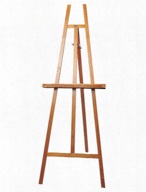 Museum Wooden Easel Natural Wood Easel