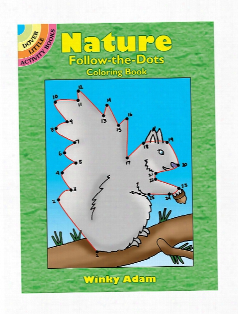 Nature Follow-the-dots Coloring Book Nature Follow-the-dots Coloring Book