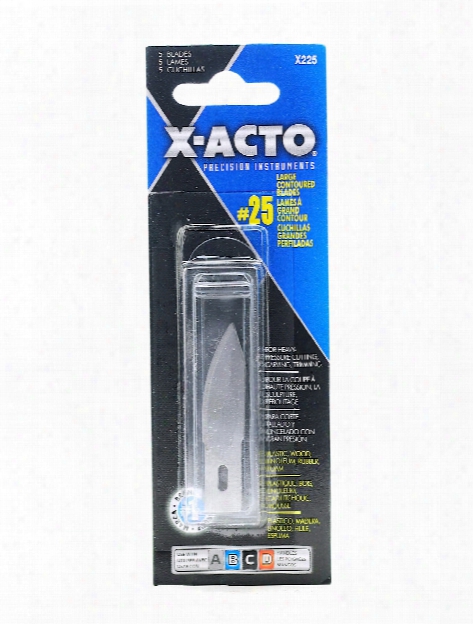 No. 25 Large Contoured Blade Pack Of 5