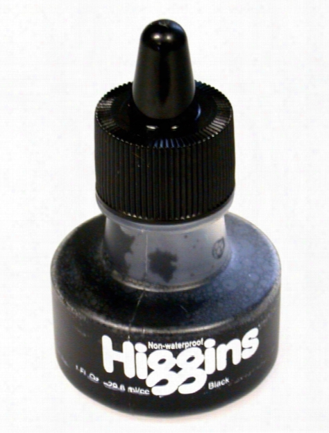 Non-waterproof Black Ink 1 Oz.