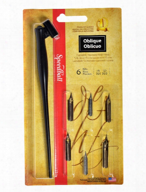 Oblique Pen Set Set Of 6