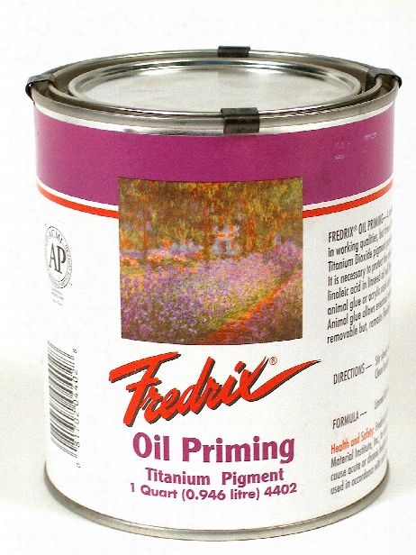 Oil Priming - Titanium Dioxide Quart Can