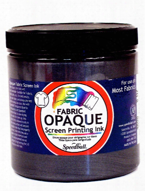 Opaque Fabric Screen Printing Inks Raspberry 8 Oz.