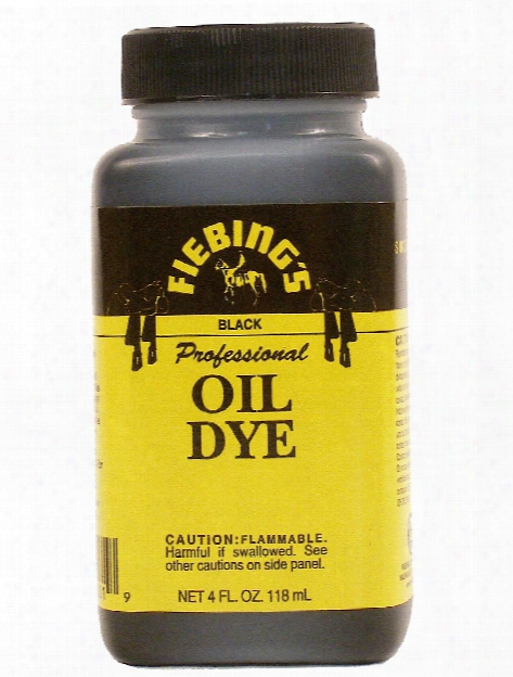 Professional Oil Dye 4 Oz. Bottle Dark Brown