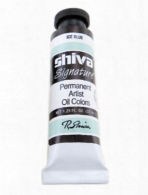 Richeson Oils The Shiva Series Ice Blue 1.25 Oz. Tube