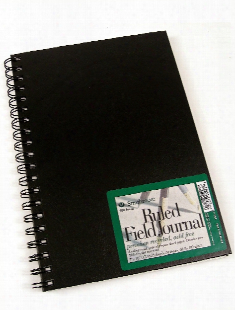 Ruled Field Journal 10 In. X 7 In.