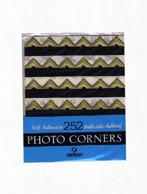 Self- Adhesive Photo Corners Black