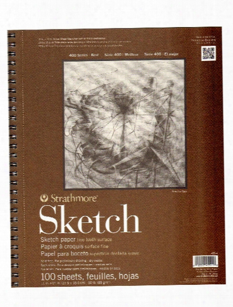 Series 400 Sketch Pads 11 In. X 14 In. 50 Sheets