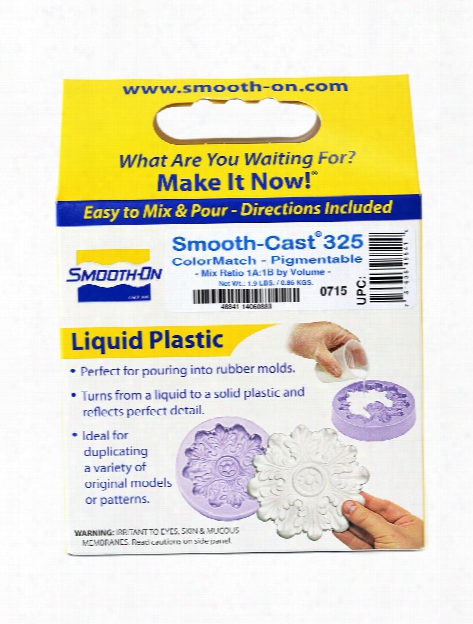 Smooth-cast 325 Colormatch Liquid Plastic Compound Smooth Cast 325