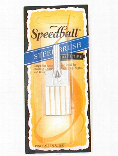 Steel Brushes 1 4 In.