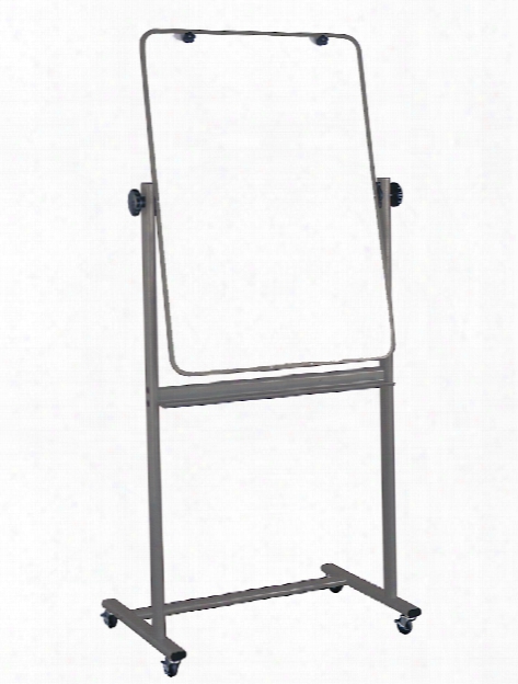 Swivel Easels 48 In. X 36 In. Charcoal Frame White Board