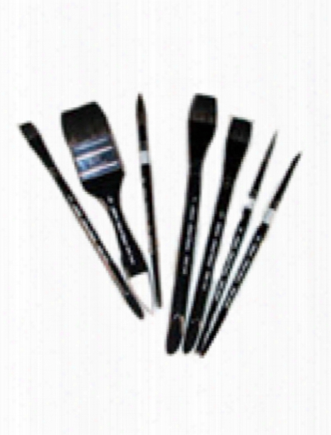 Tom Jones Watercolor Brush Sets 4 Brush Fine Detail Watercolor Set