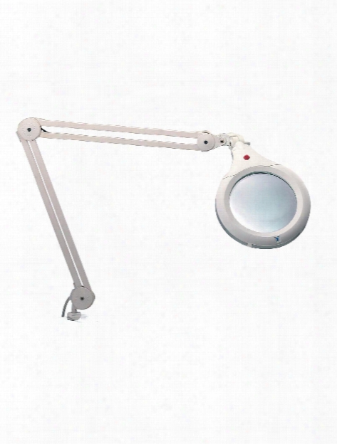 Ultra Slim Fluorescent Lamp And Accessories Ultra Slim Swing Arm Lens Chrome 3 In. Diameter