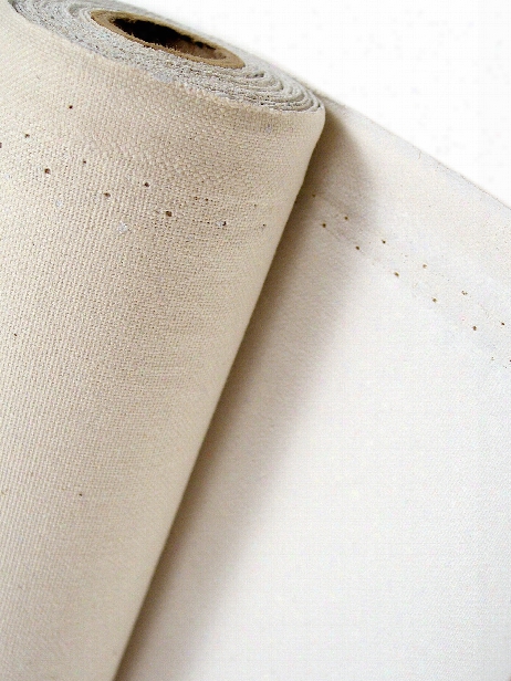 Universal Style 580 Acrylic Primed Cotton Roll Canvas 59 In. X 6 Yd. Roll