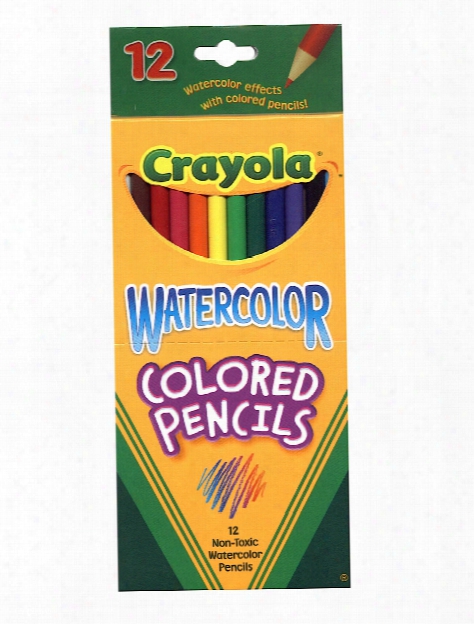 Watercolor Colored Pencils Box Of 24