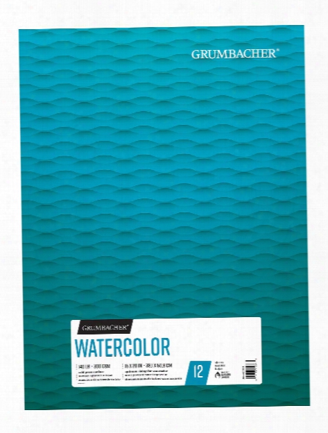 Watercolor Pads 9 In. X 12 In. 12 Sheets