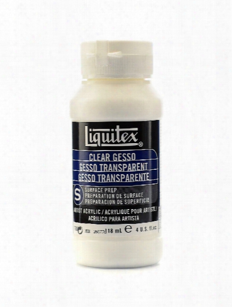 Acrylic Clear Gesso 8 Oz.