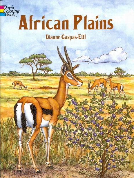 African Plains Coloring Book African Plains Coloring Book