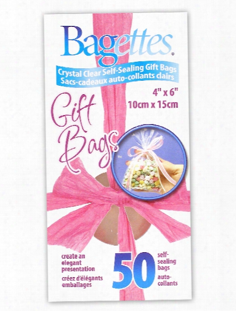 Bagettes Gift Bags 3 In. X 4 In. Box Of 50