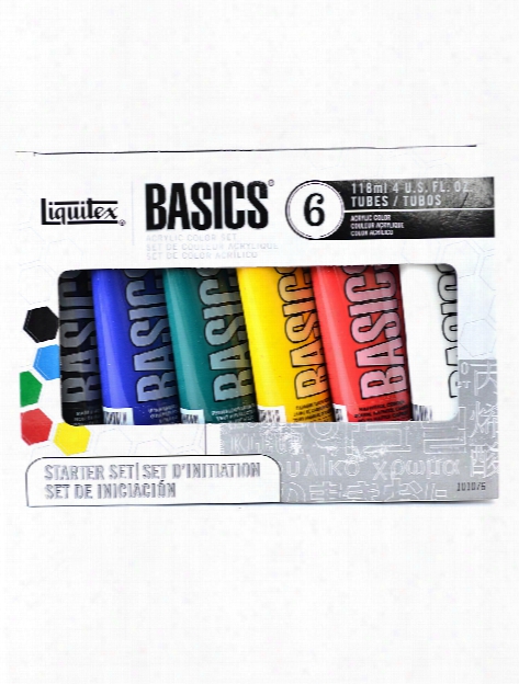 Basics Value Series Acrylic Colors Set Of 6