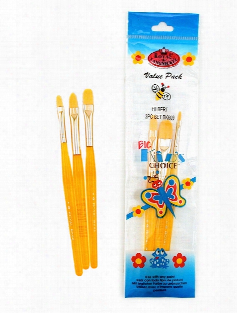 Big Kid's Choice Filbert Brush 8 Each