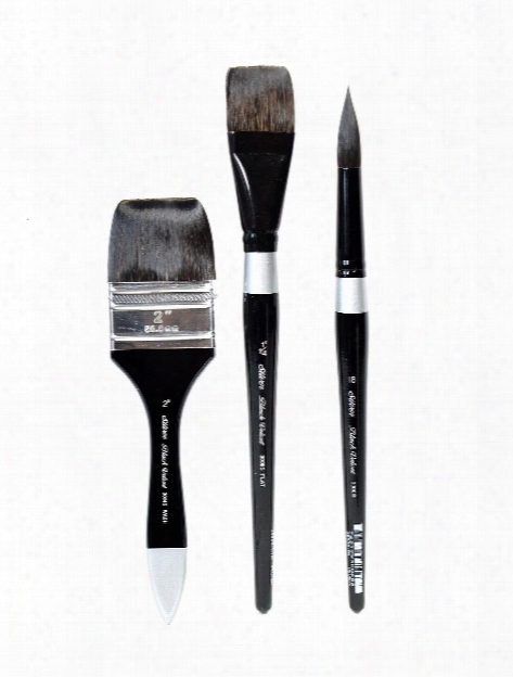 Black Velvet Series Brushes 1 1 2 In. Wash 3014s