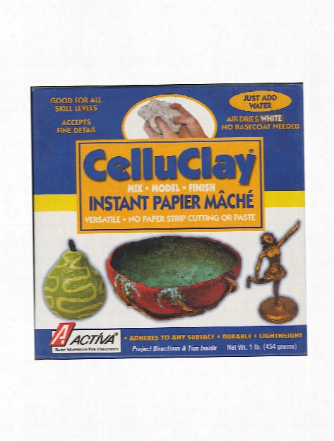 Celluclay Instant Papier Mache 5 Lb. Bright White