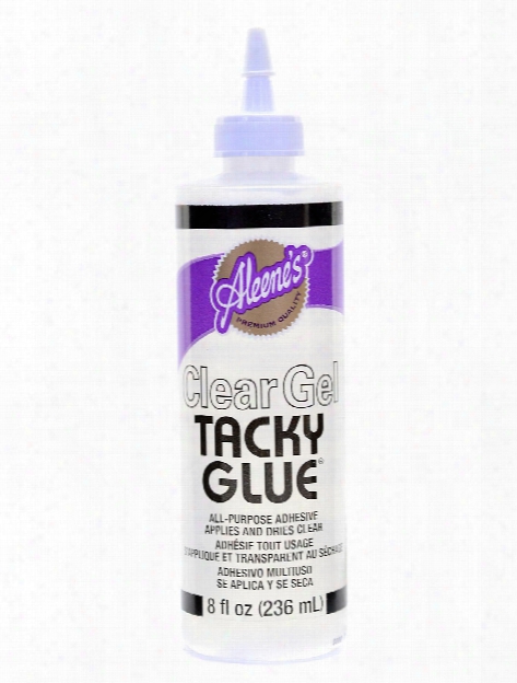 Clear Gel Tacky Glue 8 Oz.