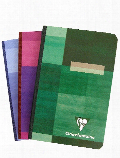 Cloth-bound Notebooks 3 3 4 In. X 5 1 2 In. Ruled 96 Sheets