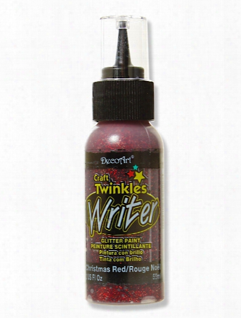 Craft Twinkles Writer Christmas Red