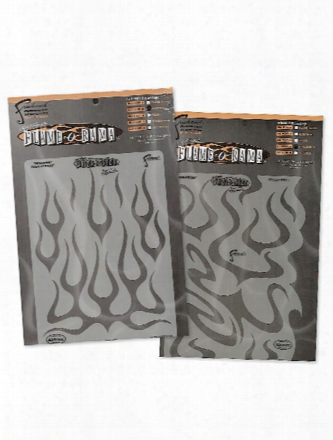 Flame-o-rama Freehand Airbrush Templates By Craig Fraser Funkadelik