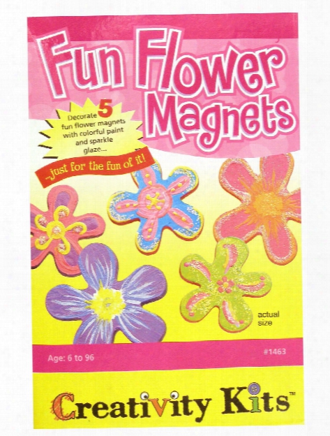 Fun Flower Magnets Mini Kit Each