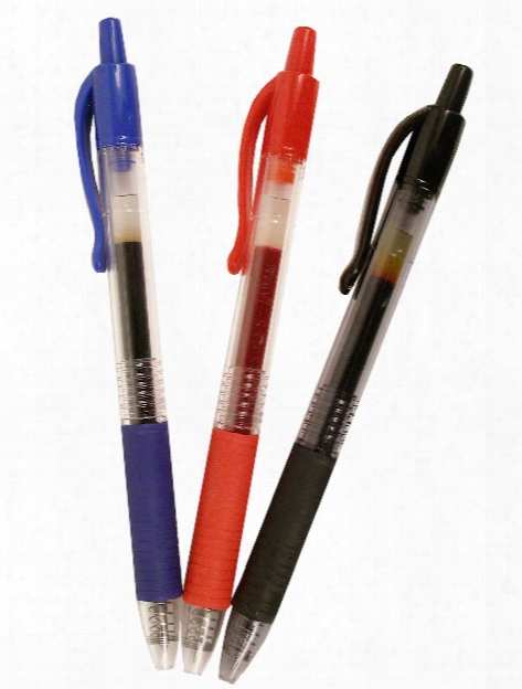 G-2 Retractable Gel Roller Pen Red Fine