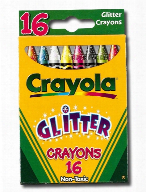Glitter Crayons Box Of 16