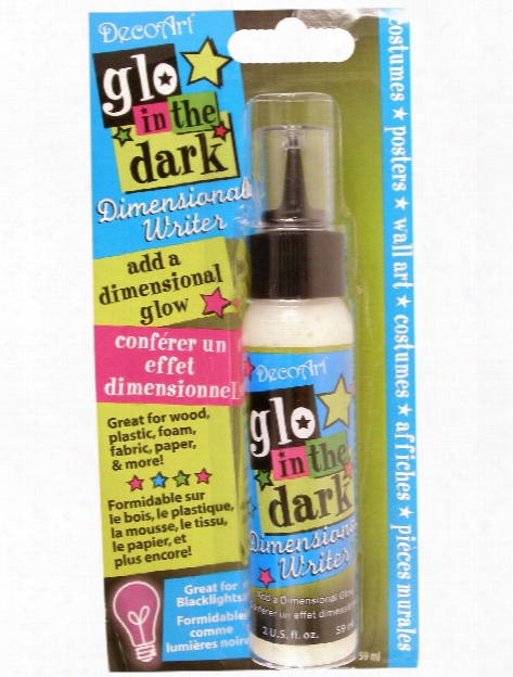 Glo In The Dark Dimensional Writer 2 Oz.