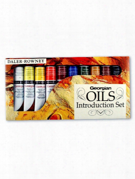 Introduction To Georgian Oil Set Set Of 10