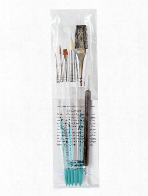 Introductory Brush & Tool Kit Set Of 6