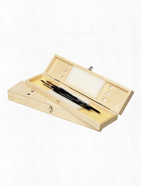 Kolinsky Watercolor Brush Sets Set Of 2 In Finished Box