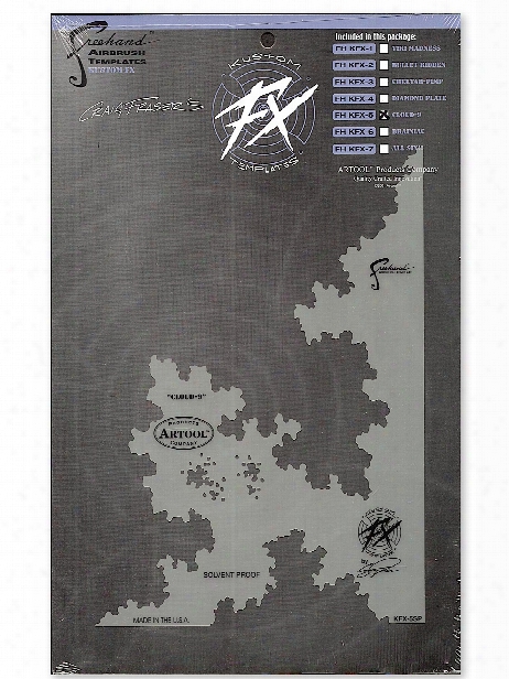 Kustom Fx Airbrush Templates By Craig Faser Cloud-9