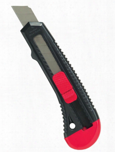 Large Snap Blade Knife With Lock Cutter