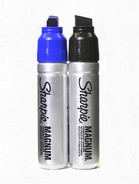 Magnum Permanent Markers Blue
