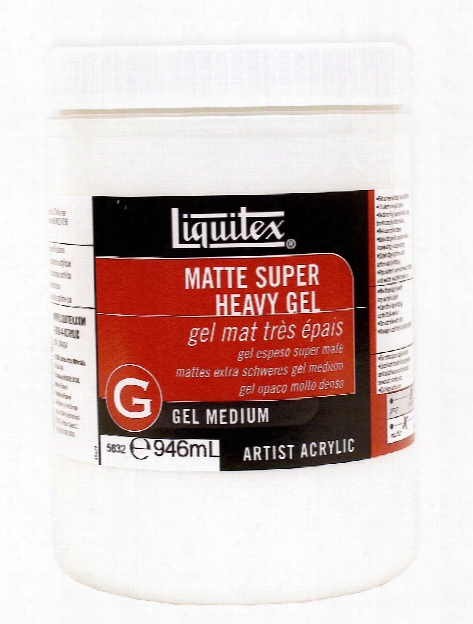 Matte Super Heavy Gel 32 Oz.