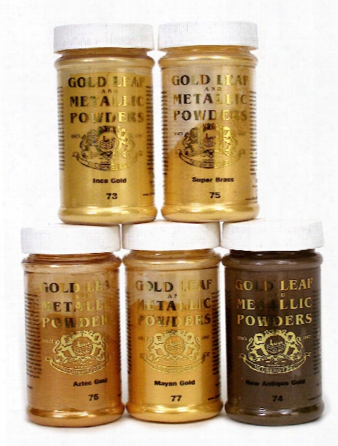Metallic And Mica Powders Gold Mica 1 Oz.