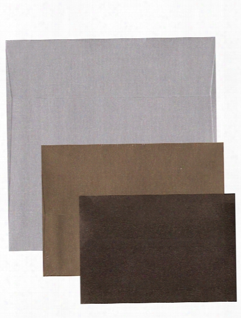 Metallic Envelopes Silver A2 4 3 8 In. X 5 3 4 In.