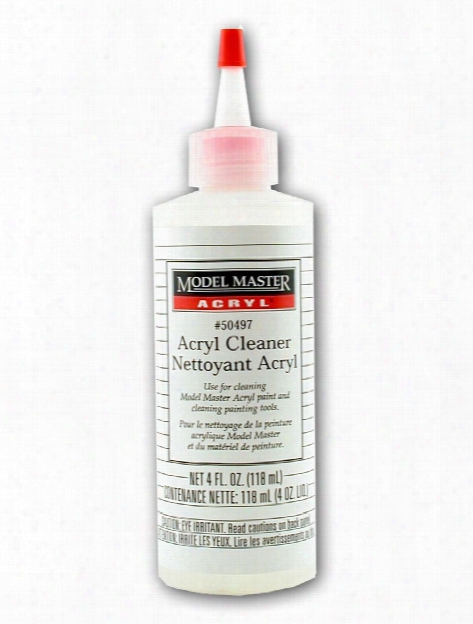 Model Master Acryl Cleaner 4 Oz. Bottle