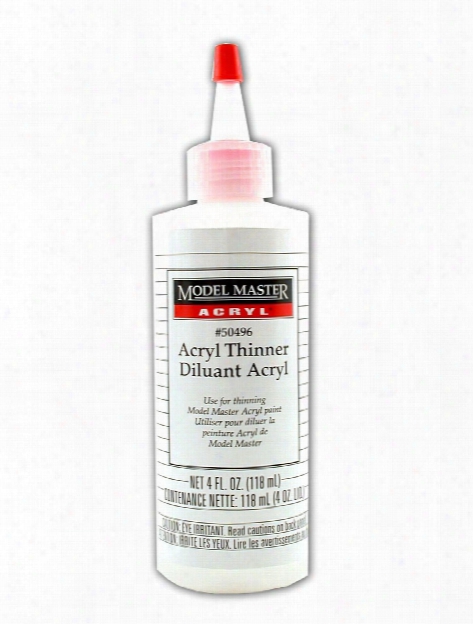 Model Master Acryl Thinner 4 Oz. Bottle