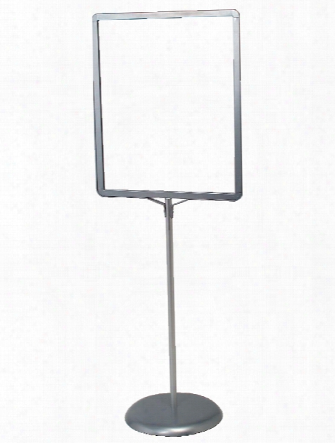 Open Poster Holder - Lf128 Silver